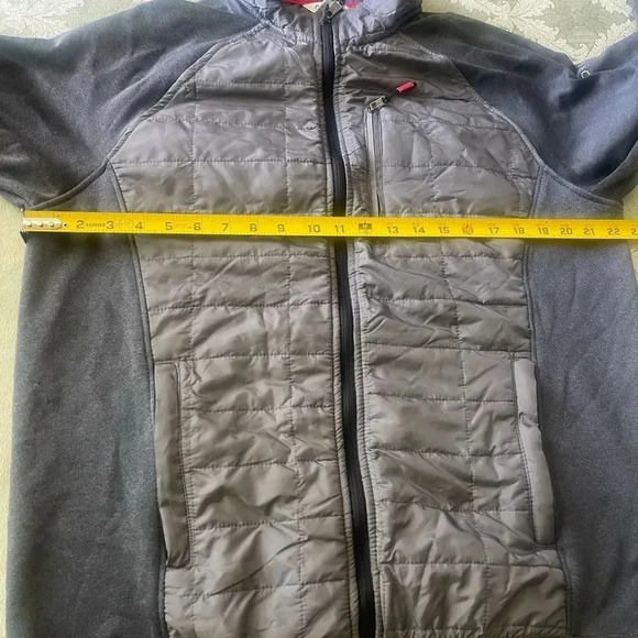 Orvis Mixed Media Packable Lightweight Quilted Jacket Gray - Size L - Picture 7 of 9